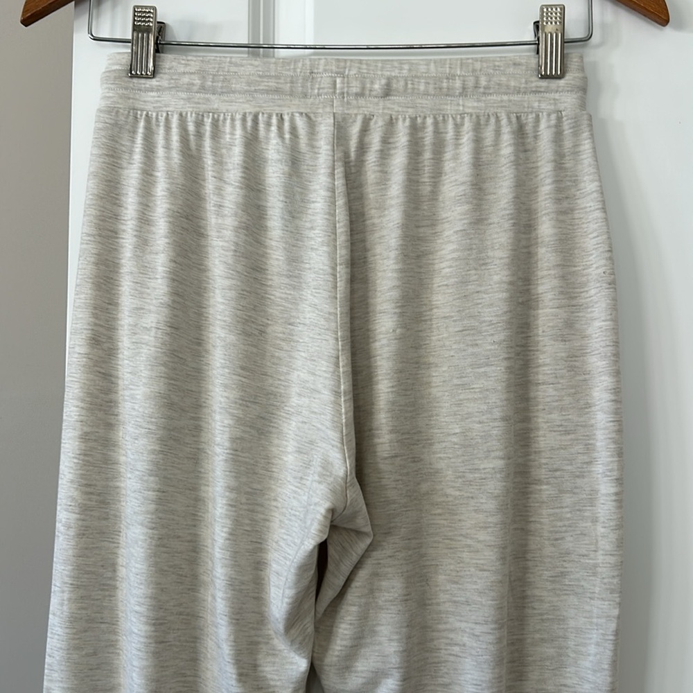 Tommy John Downtime Joggers w Pockets Heathered Oatmeal SZ S w MEASUREMENTS - Picture 8 of 14